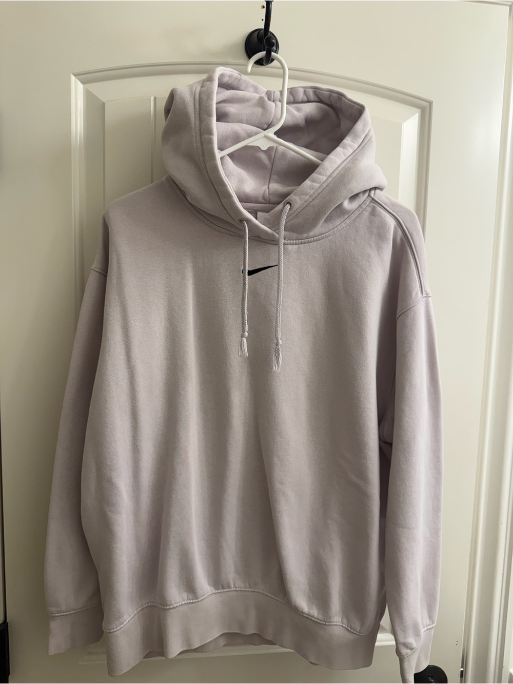 LIKE NEW! Nike Light Lavender Hooded Sweatshirt. Size men’s S.